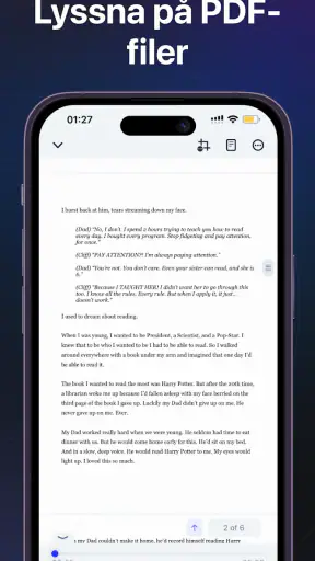 Speechify Text till tal Ljud screenshot
