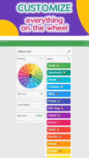 Spin The Wheel - Random Picker screenshot