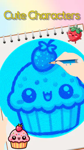 Spiral Art: Portrait Drawing screenshot