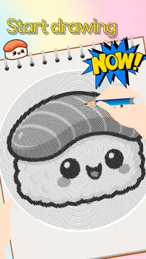 Spiral Art: Portrait Drawing screenshot