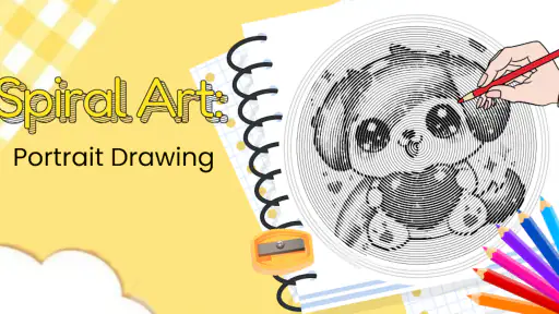 Spiral Art: Portrait Drawing screenshot