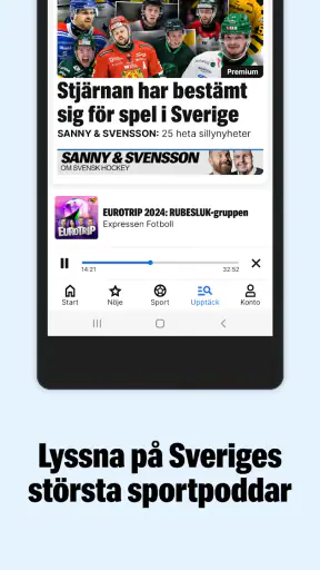 SportExpressen screenshot