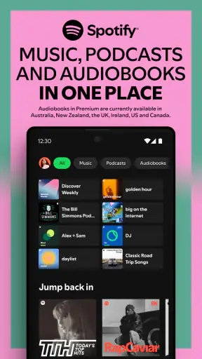 Spotify – musik och podcaster screenshot