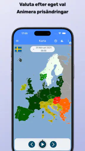 Spotpriset (elpris) screenshot