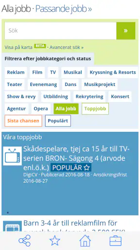 StagePool Jobs & Castings screenshot