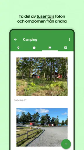 Ställplatser screenshot