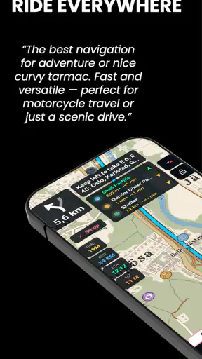 Stegra.io - Motorcykel-GPS screenshot