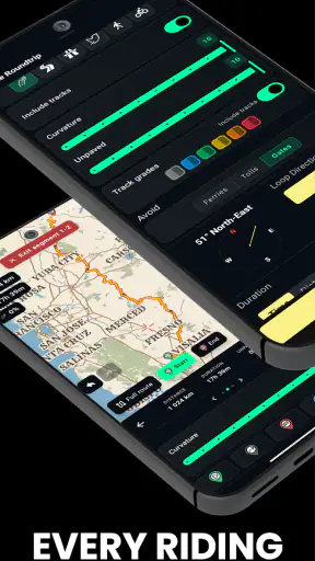 Stegra.io - Motorcykel-GPS screenshot