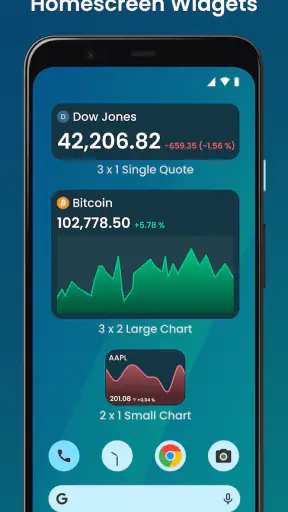 Stock Widget screenshot