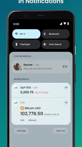 Stock Widget screenshot