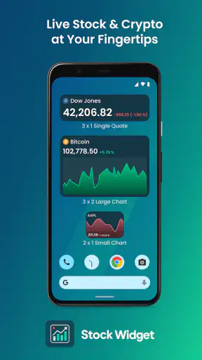 Stock Widget screenshot