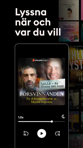 Storytel Ljudböcker & E-böcker screenshot