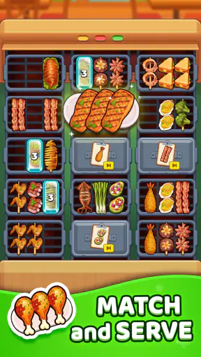 Street Food Puzzle screenshot