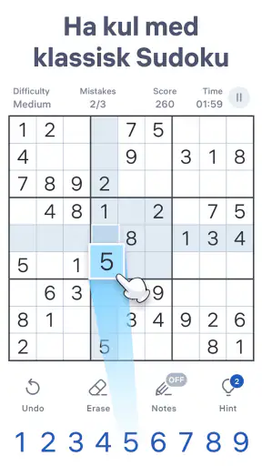 Sudoku.com: Sudoku nummer-spel screenshot