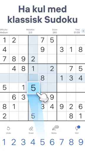 Sudoku.com: Sudoku nummer-spel screenshot