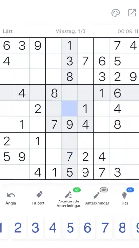 Sudoku - Klassiska pusselspel screenshot