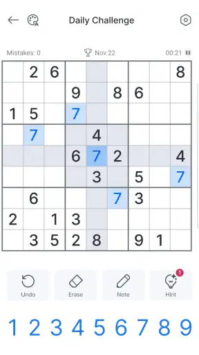 Sudoku - Sudoku pussel screenshot