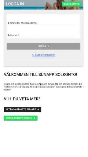 SunApp screenshot