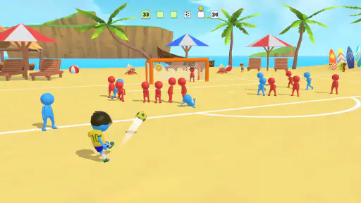 Super Goal - Soccer Stickman screenshot