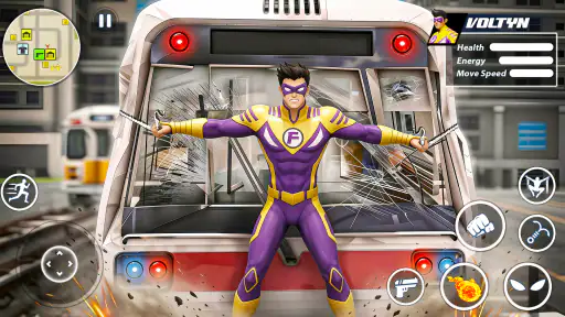Super Rope Hero: Crime City screenshot