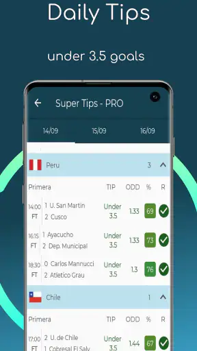 Super Tips: Goal Predictions screenshot