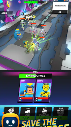 Superheroes Idle RPG League screenshot
