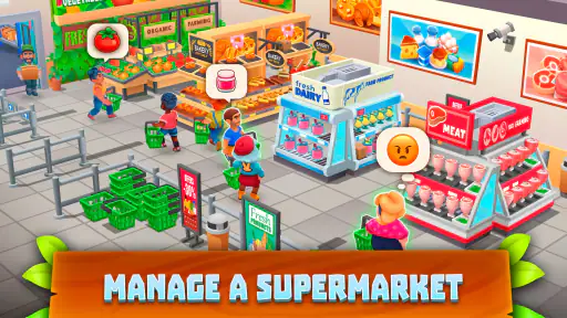 Supermarket Village—Farm Town screenshot