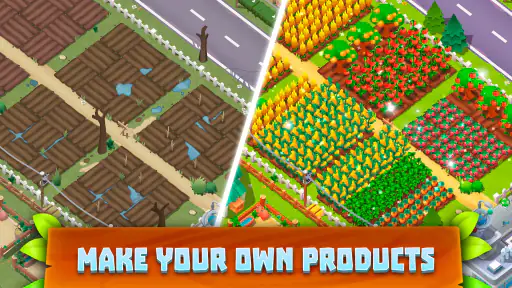 Supermarket Village—Farm Town screenshot