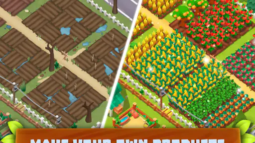 Supermarket Village—Farm Town screenshot