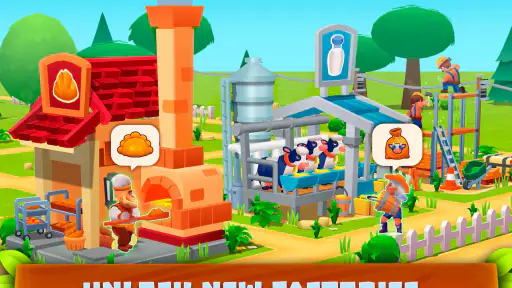 Supermarket Village—Farm Town screenshot