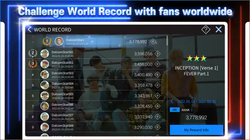 SUPERSTAR ATEEZ screenshot