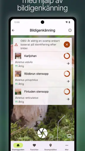 Svampguiden+ screenshot