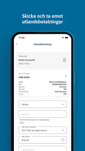 Svea Bank screenshot