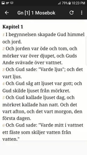 Svenska Bibeln screenshot