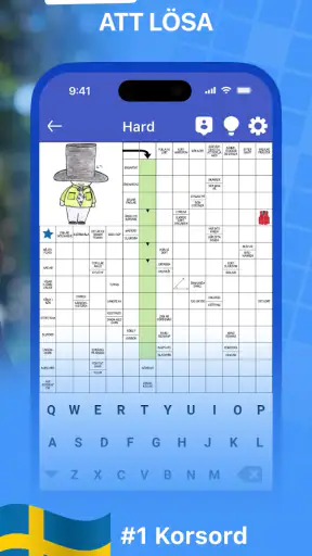 Svenska korsord från Kryss.se screenshot