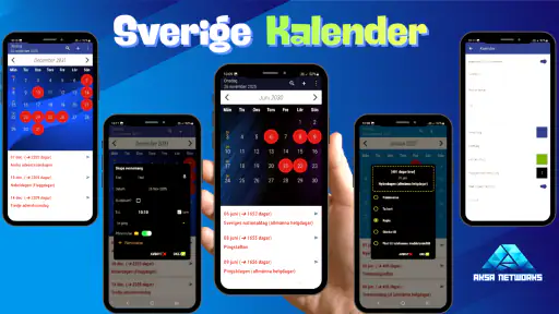Sverige Kalender Helgdagar screenshot