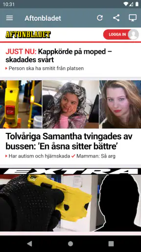 Sverige Tidningar screenshot