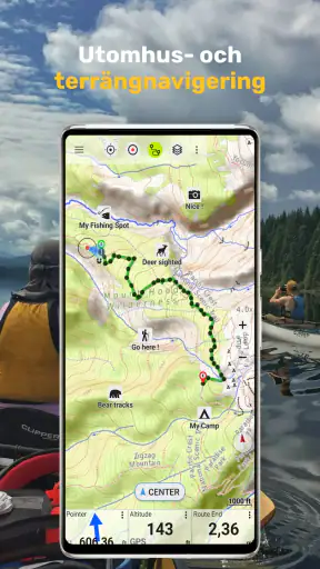 Sverige Topo Kartan screenshot
