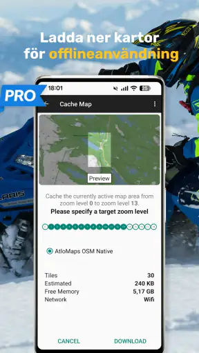 Sverige Topo Kartan screenshot