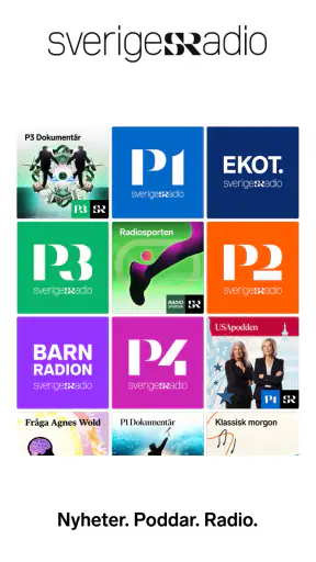 Sveriges Radio screenshot