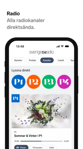 Sveriges Radio screenshot