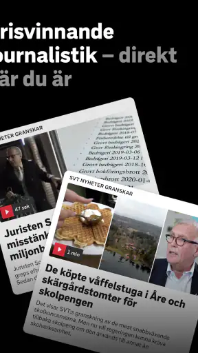 SVT Nyheter screenshot
