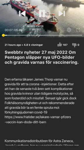Swebbtv screenshot