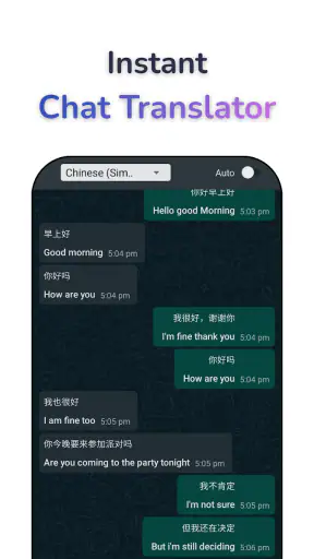 Swift Translate: Skärm & Chatt screenshot