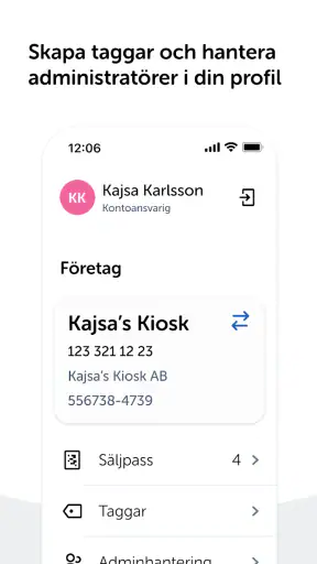 Swish Företag screenshot