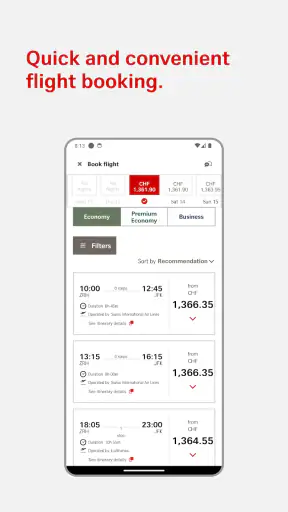 SWISS screenshot