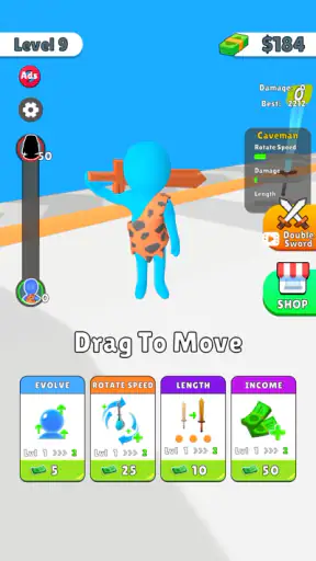 Sword and Spin! screenshot