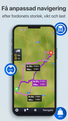 Sygic GPS Truck & Caravan screenshot