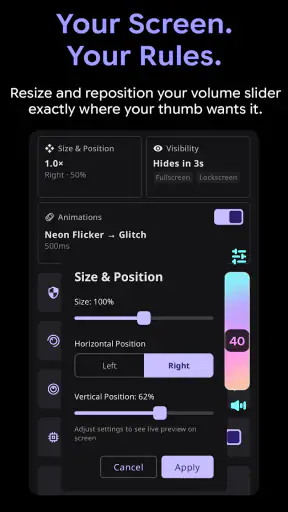 SynEdge Volymstilar screenshot