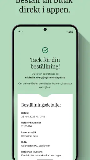 Systembolaget screenshot